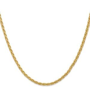 14k Gold Parisian Wheat Chain